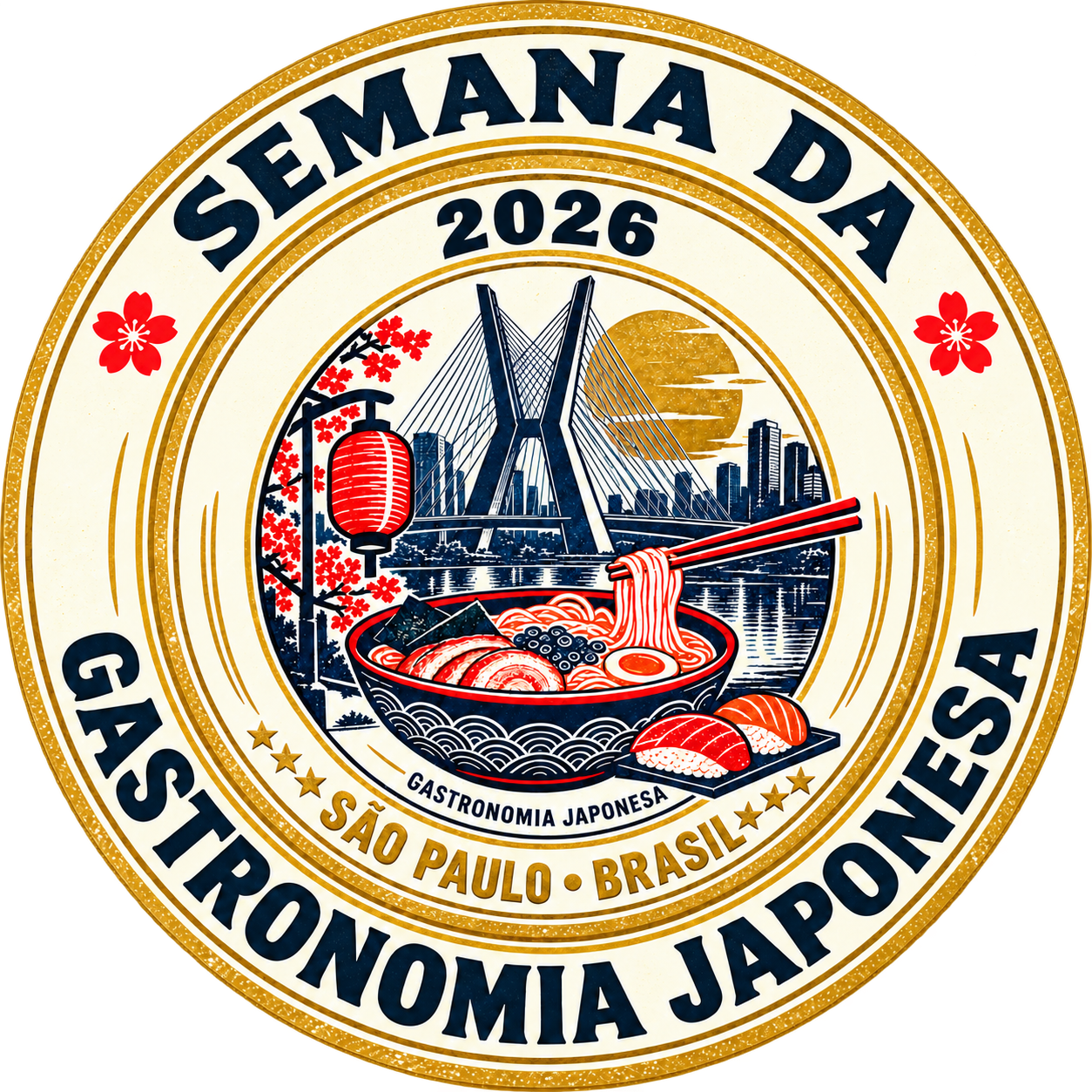 Logo da Semana da Gastronomia Japonesa 2026